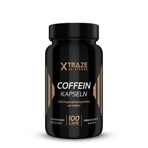 Die beste Koffeintabletten xtraze Koffein Kapseln hochdosiert, 100 Kapseln 2026 Test Bestseller Koffeintabletten xtraze Koffein Kapseln hochdosiert, 100 Kapseln