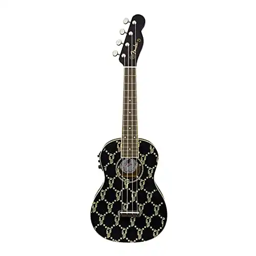 Fender-Ukulele Fender Billie Eilish Signature Konzert-Ukulele