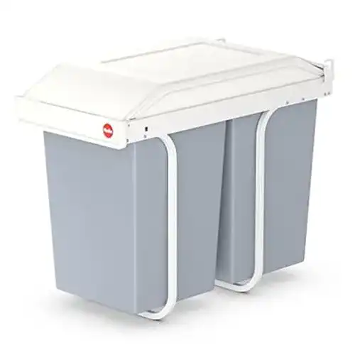 Einbau-Abfalleimer Hailo Multi-Box duo L, 2 x 14 L