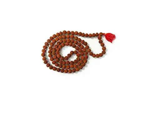 Rudraksha Navkaar Creation Japa Mala 108 + 1 Perlen