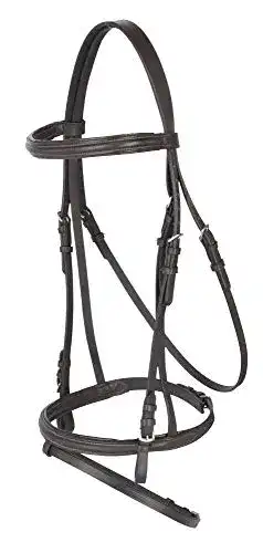 Trensenzaum Kerbl 321179 , Leder Kaltblut braun