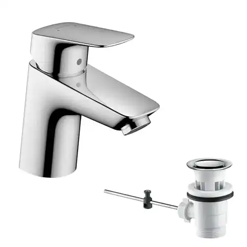 Waschtischarmatur hansgrohe Logis, mit Auslauf Höhe 70 mm