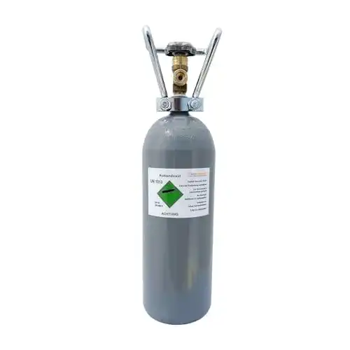 CO2-Flasche 2kg ich-zapfe.de S + M CO2 Mehrweg-Vorrat