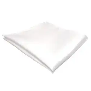 Einstecktuch TigerTie Designer in weiss schneeweiss einfarbig