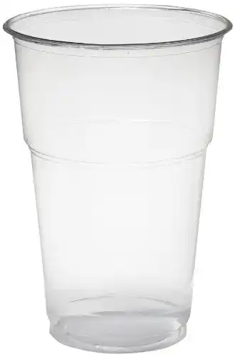 Einwegbecher PAPSTAR 16175 70 Kaltgetränkebecher, PLA pure 0.4 l