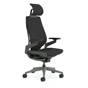 Bürostuhl mit Kopfstütze Steelcase Gesture Ergonomischer