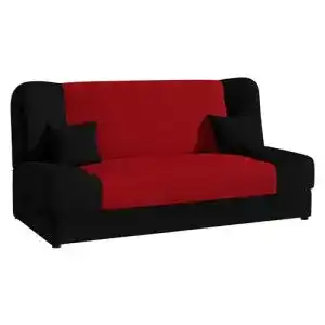 Rotes Sofa Mirjan24 Schlafsofa Jonas Style, Bettkasten