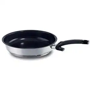 Beschichtete Pfannen Fissler crispy ceramic comfort, Edelstahl