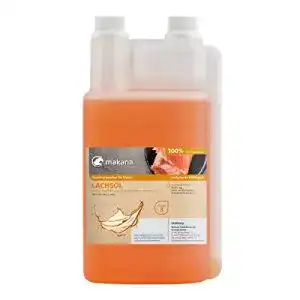 Hunde-Ergänzungsfutter Makana Lachsöl, 100% rein, 1000 ml