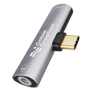 USB-C-Klinke-Adapter CableCreation USB C Kopfhörer Adapter