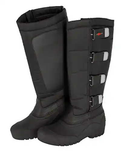 Winterreitstiefel Herren Covalliero Thermostiefel Classic schwarz 39
