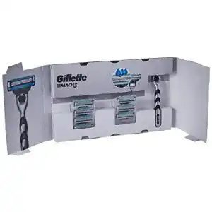 Nassrasierer Gillette Mach3 Rasierer, mit 7 Rasierklingen