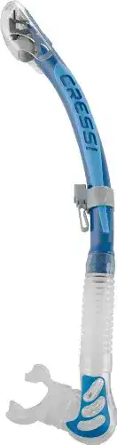 Trockenschnorchel Cressi Alpha Dry Snorkel – Silver/Blue ES258020
