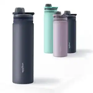 Fahrrad-Trinkflasche Edelstahl eppikan ® EppiSporty Edelstahl