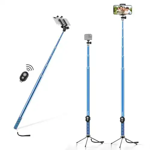 Selfie-Stick BMZX Extra lang 3 Meter Bluetooth Selfie Stick Stativ