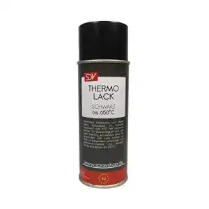 Ofenlack SDV Chemie Thermolack Spray schwarz bis 650°C, 400ml
