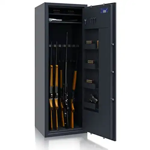 Die beste Waffenschrank (Klasse 1) Secureo SafeHero Waffenschrank 175 kg 2026 Test Bestseller Waffenschrank (Klasse 1) Secureo SafeHero Waffenschrank 175 kg