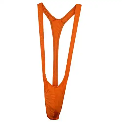 Borat-Tanga Acizi Herren Borat Mankini Tanga (Orange)