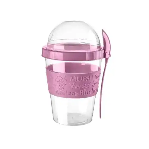 Müsli-to-go-Becher BEFA Müsli to Go, inkl Löffel mit Halterung