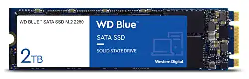 WD-SSD Western Digital WD Blue SATA SSD M.2 2280 2 TB