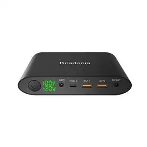 Laptop-Powerbank Krisdonia 25000 mAh Tragbares Ladegerät