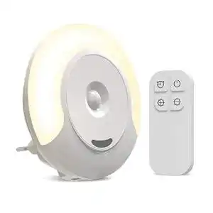 Stilllicht NIERBO Nachtlicht Steckdose Nachtlampe Dimmbar