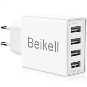USB-Ladegerät Beikell USB Ladegerät, 4-Ports High-Speed