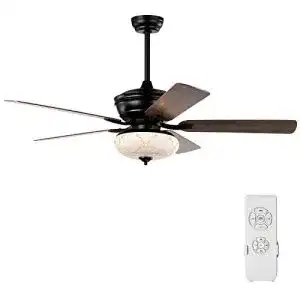 Deckenventilator mit Lampe COSTWAY Deckenventilator Mit Beleuchtung