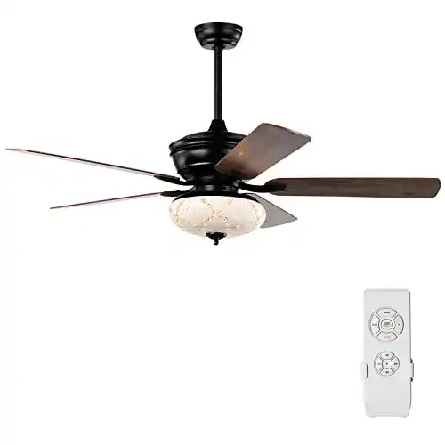 Deckenventilator mit Lampe COSTWAY Deckenventilator Mit Beleuchtung