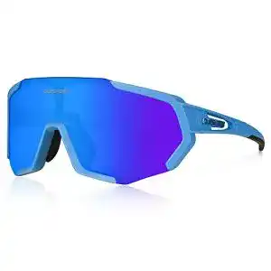 Fahrradbrille Queshark , TR90 Unbreakable Frame Polarisiert