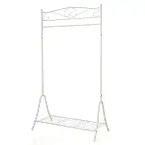 Kleiderständer SONGMICS Höhe 173 cm Antik mit Schuhablage