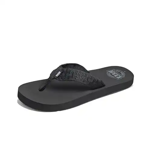 Reef-Zehentrenner Reef SMOOTHY Herren Zehentrenner, Schwarz