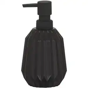Seifenspender schwarz Sealskin Seifenspender Arte, Porzellan