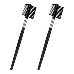 Wimpernkamm Gobesty, 2 PCS 2-in-1-Augenbrauenbürste