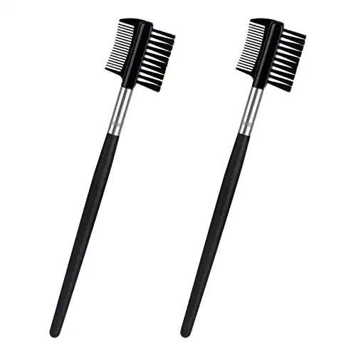 Wimpernkamm Gobesty, 2 PCS 2-in-1-Augenbrauenbürste
