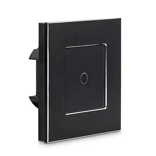 Touch-Lichtschalter Navaris Wandschalter mit Montagematerial
