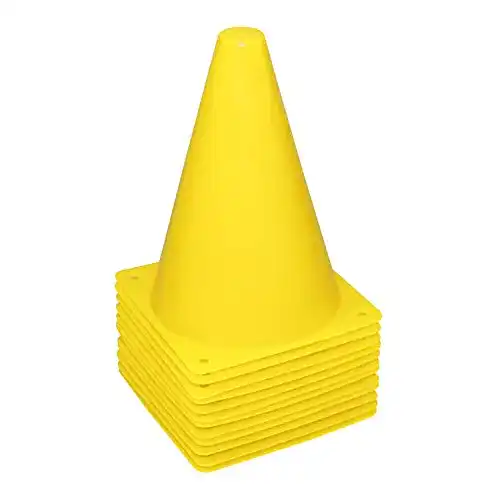 Pylone REEHUT Markierungskegel Markierkegel Fußball 19cm
