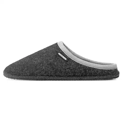 Hausschuhe Herren GIESSWEIN Unisex Dannheim Hausschuhe, Anthrazit