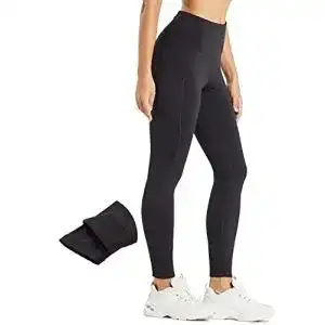 Gefütterte Leggings Comallan Damen Winter Thermo Leggings