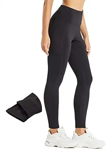 Gefütterte Leggings Comallan Damen Winter Thermo Leggings