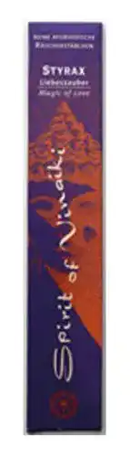 Styrax Spirit of Vinaiki Räucherstäbchen (Liebeszauber), 2er Pack
