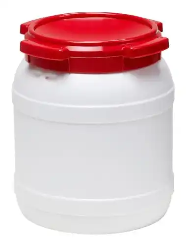 Kunststofffass Curtec HDPE Weithalsfass, stapelbar, wasserdicht
