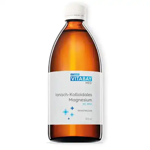 Kolloidales Silber vitabay Kolloidales Magnesium 50 PPM • 500 ml