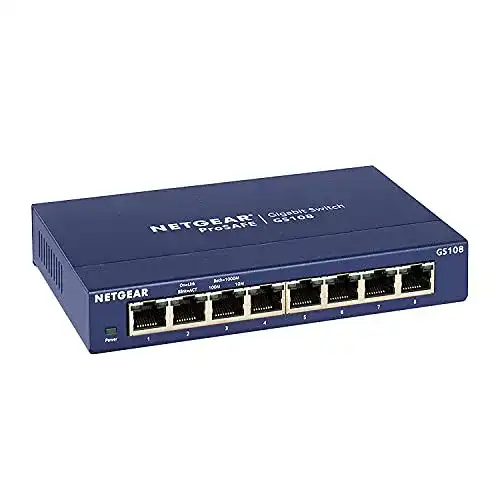 Die beste Netgear-Switch Netgear GS108GE LAN Switch 8 Port 2026 Test Bestseller Netgear-Switch Netgear GS108GE LAN Switch 8 Port