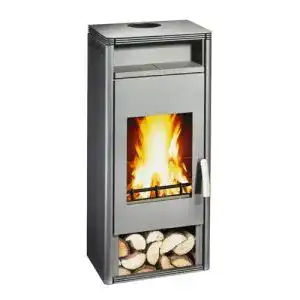 Wamsler-Kaminofen Wamsler Kaminofen Orpheus 8 kW, Holzfach