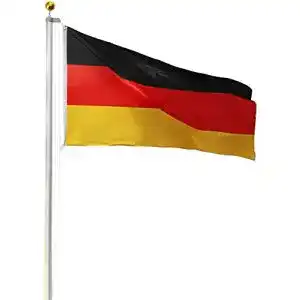 Fahnenmast normani Aluminium inkl. Deutschlandfahne