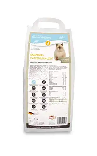 Diätfutter (Katze) SALiNGO Katzenfutter trocken, Diätfutter, 2kg