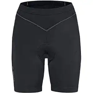 Fahrradhose Damen VAUDE Damen Hose, black uni