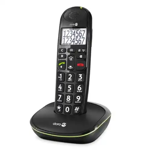 Seniorentelefon schnurlos Doro PhoneEasy 110 DECT, große Schrift