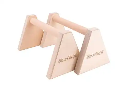 Parallettes Gimme Kraft ! Minibarren Handstand Barren Holz Griff
